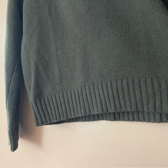 Ralph Lauren Olive Green Wool Cashmere blend  Turtleneck Sweater size large - Picture 4 of 9